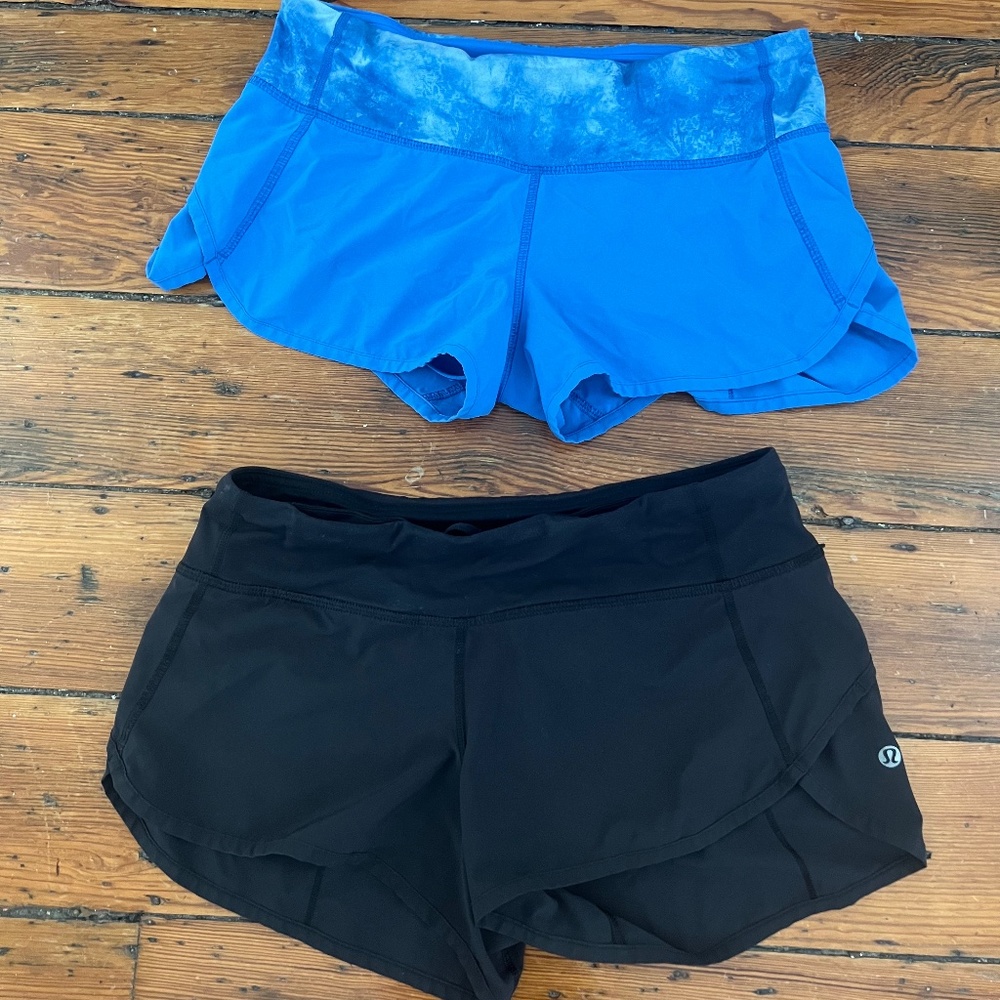 Lululemon Speed up Short size 4 low rise 2.5"